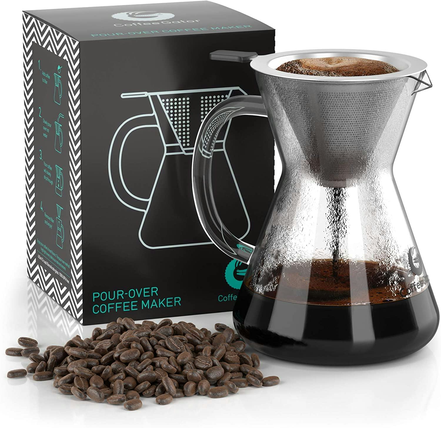 Coffee Gator Pour Over Coffee Maker