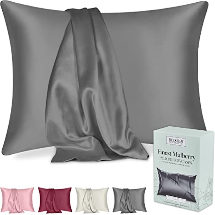Beckham Hotel Collection Silk Pillowcase (2-Pack)
