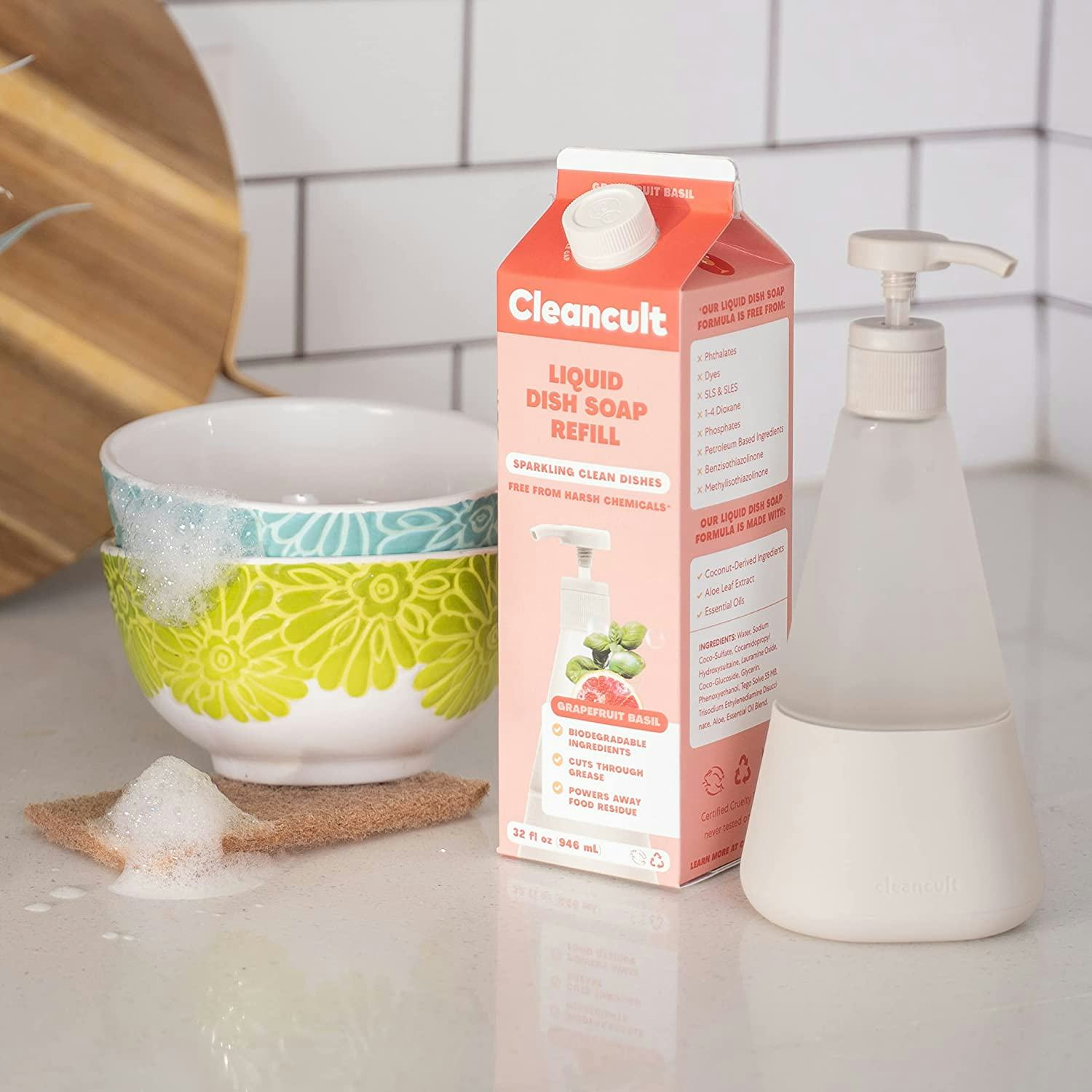 Cleancult Refillable Dish Soap Dispenser