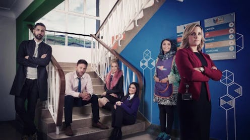 The lead cast of Channel 4’s ‘Ackley Bridge’, before the show’s cancellation in 2022