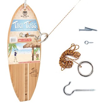 Tiki Toss Hook and Ring Game