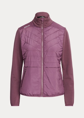 RLX Golf pink zip-up jacket
