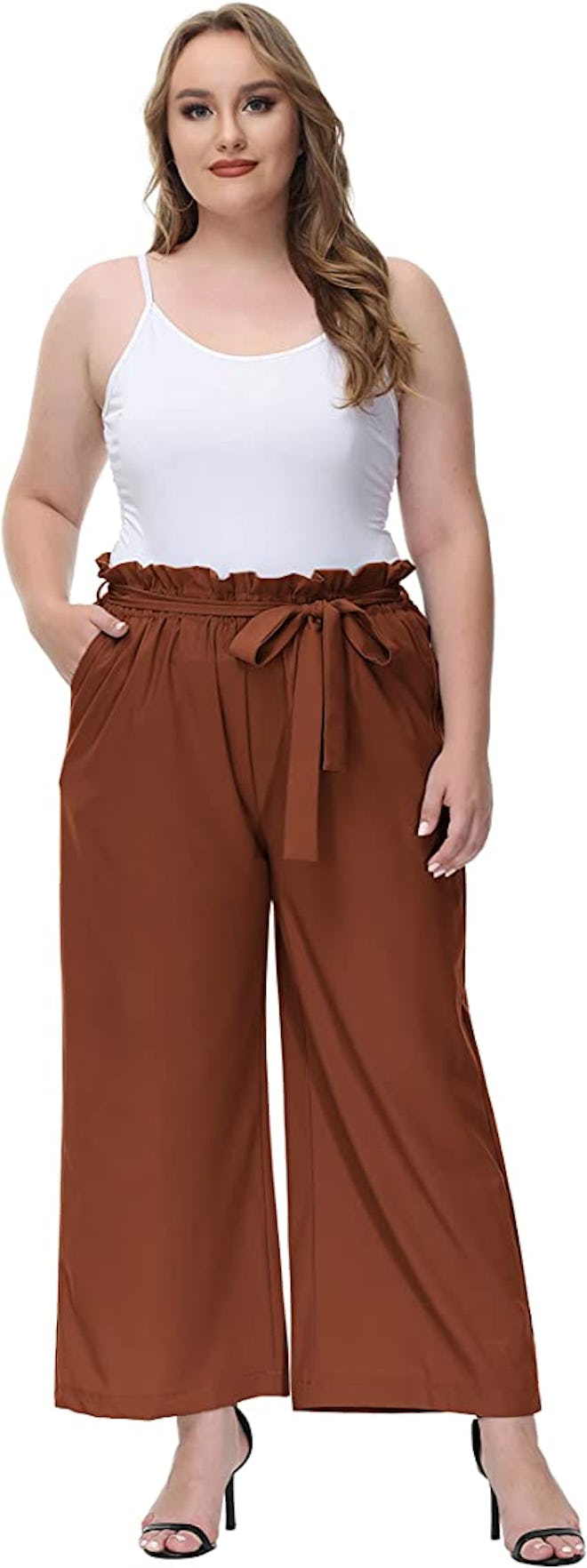 Hanna Nikole High Waisted Palazzo Pants 