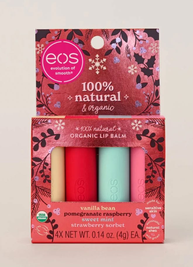 Limited Edition Holiday 100% Natural & Organic Lip Balm Variety Pack
