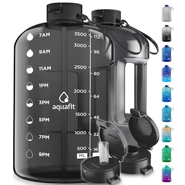 AQUAFIT 1 Gallon Time Marker Water Bottle