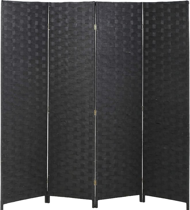 Vnewone Folding Room Divider Privacy Screen