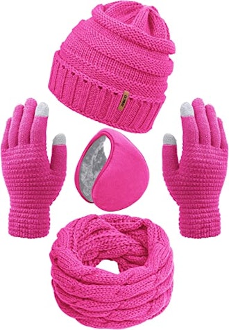 Aneco Knitted Winter Sets (4-Pieces)