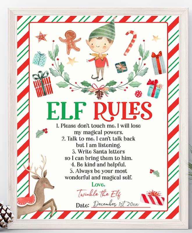 Elf On The Shelf Rules, Printables & Tips For Making Elf Season Magic elf-on-the-shelf-rules-printables-tips-for-making-elf-season-magic