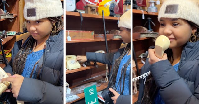 Singer Christina Milian jokes around with her 12-year-old daughter, trying to see if the preteen can...