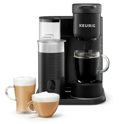 K-Cafe Essentials Single Serve K-Cup Pod Coffee, Latte and Cappuccino Maker