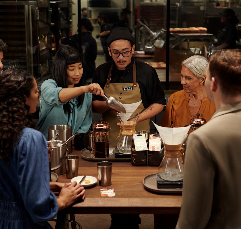 Check out this Starbucks Reserve Empire State-exclusive food and drink review.