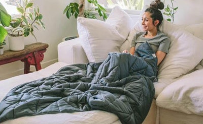 This Twin Weighted Blanket In Grey Ombre is a great mother-in-law Christmas gift.