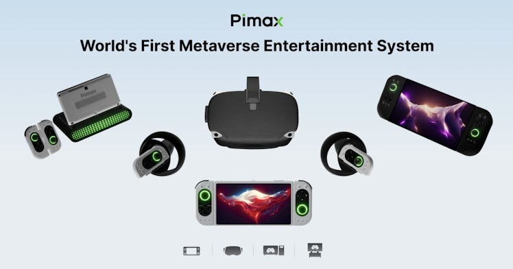 The Pimax Portal and all of its various accessories.