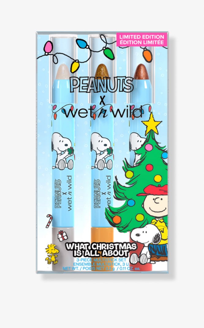 wet n wild Peanuts What Christmas is All About 3-Piece Multistick Set
