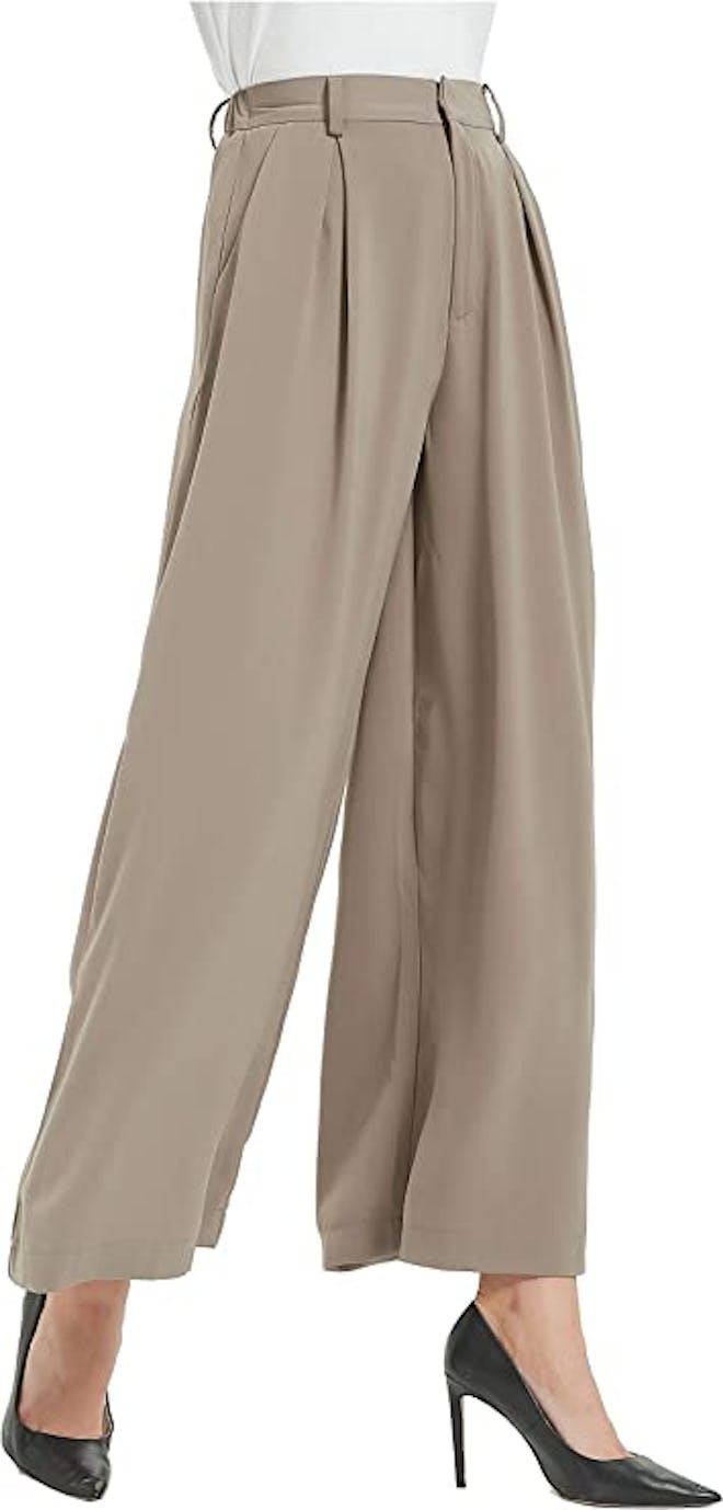 Tronjori Casual Wide Leg Palazzo Pants