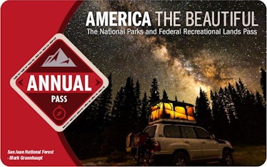 A national parks pass is a gift for mom who doesn't want anything.