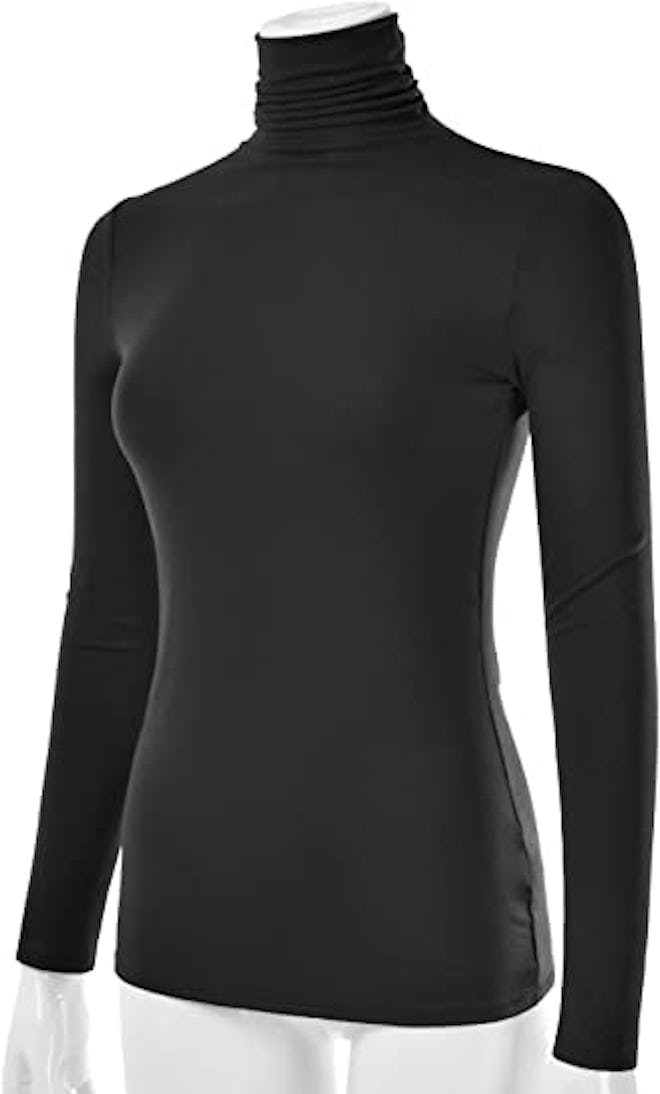 EIMIN Long Sleeve Turtleneck