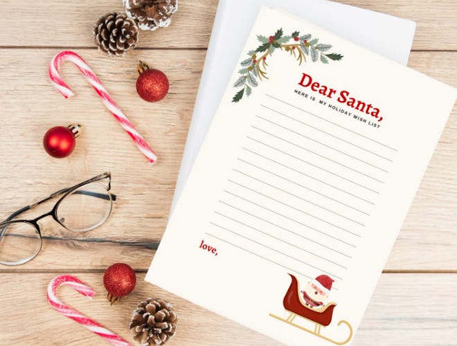 Shop KT Studio Dear Santa Letter Printable can be delivered by your Elf on the Shelf.