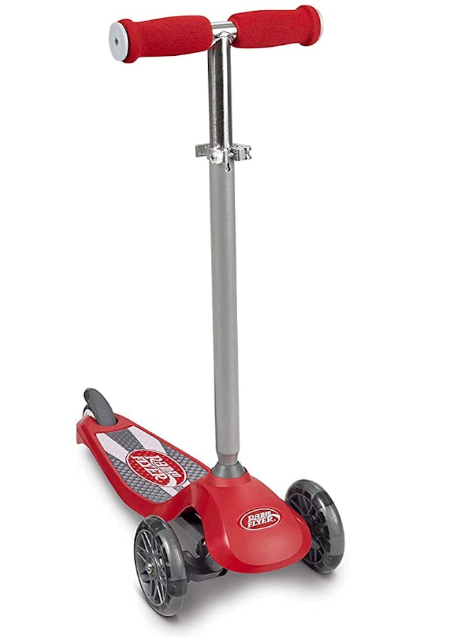 The Radio Flyer Lean 'N Glide Scooter With Light Up Wheels is one of the best gifts for 4-year-olds.