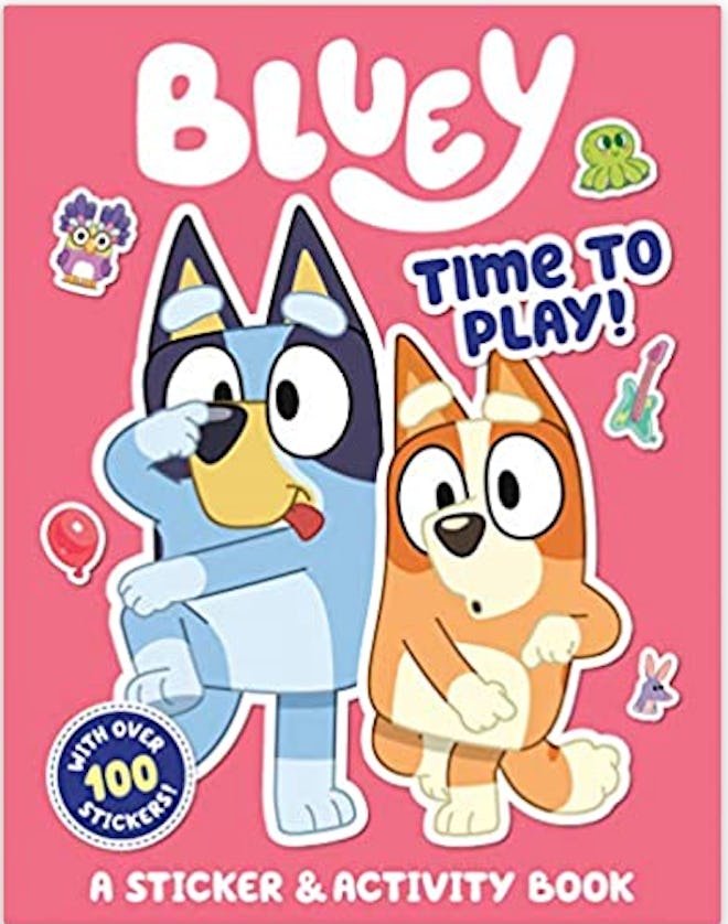 This 'Bluey' Time To Play! Sticker & Activity Book is one of the best gifts for 4-year-olds.