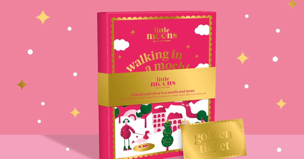 Little Moons' Mochi Ball Advent Calendar Has A 'Willy Wonka' Twist