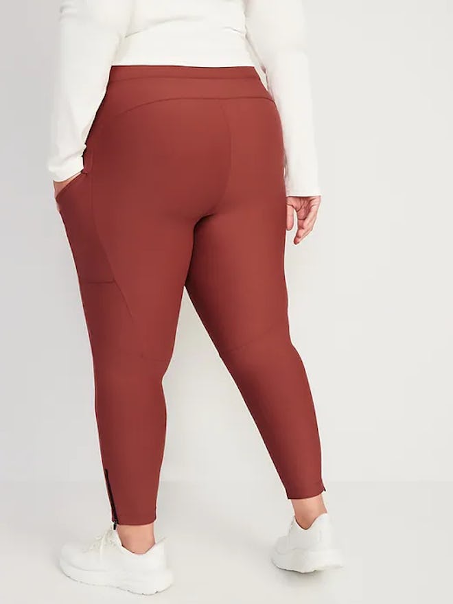 High-Waisted All-Seasons StretchTech 7/8-Length Hybrid Ankle Pants
