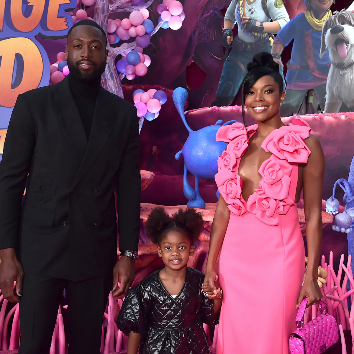 Gabrielle Union and Daughter Coordinate in Pink on the Red Carpet Gabrielle Union and Daughter Coordinate in Pink on the Red Carpet