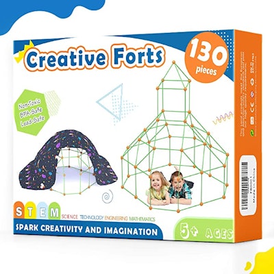 Tiny Land Creative Forts Building Kit is one of the best gifts for 4-year-olds.