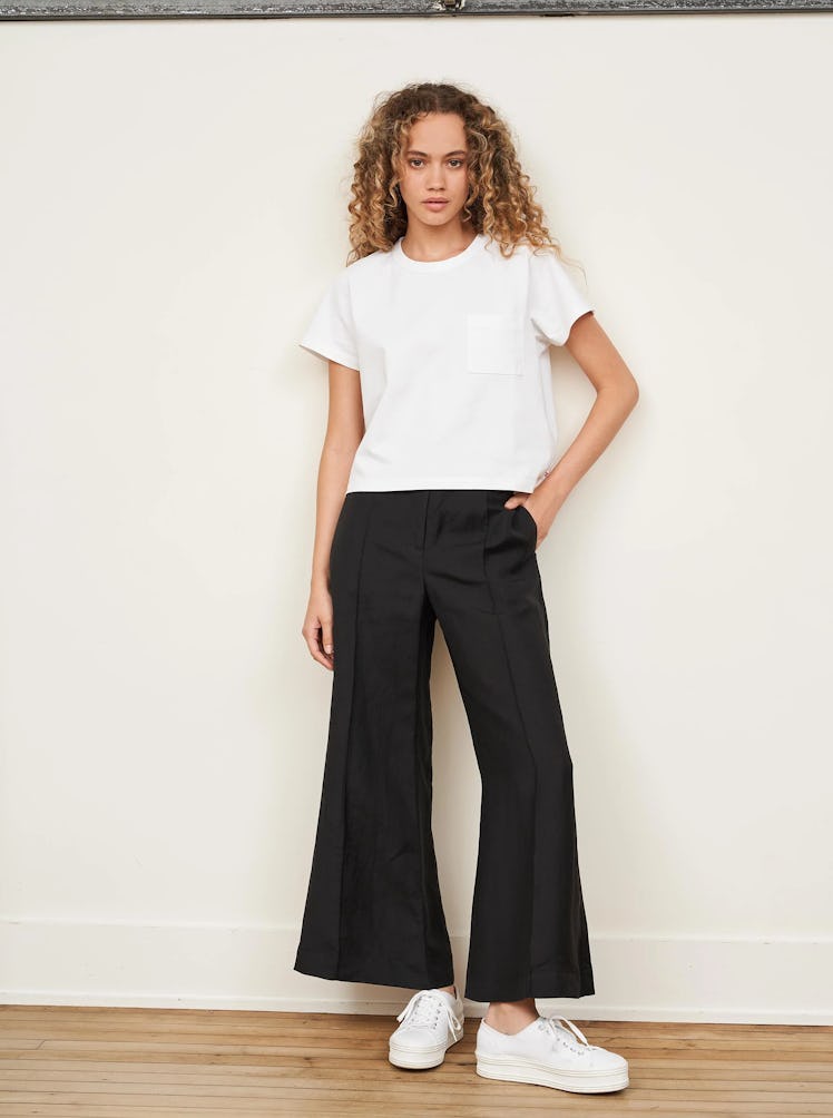 crop flare pants