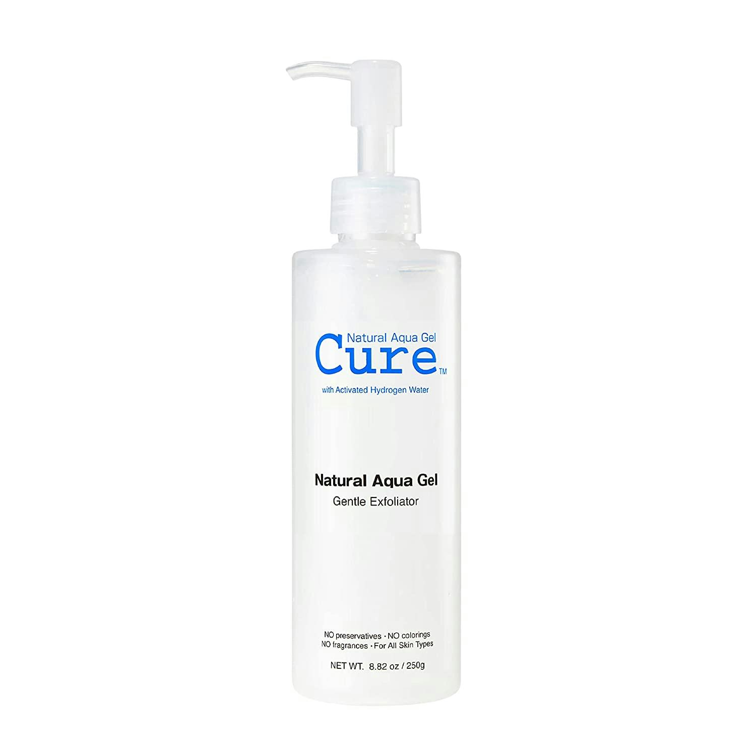 Cure Aqua Gel Cleanser is the best product for removing sebaceous filaments.