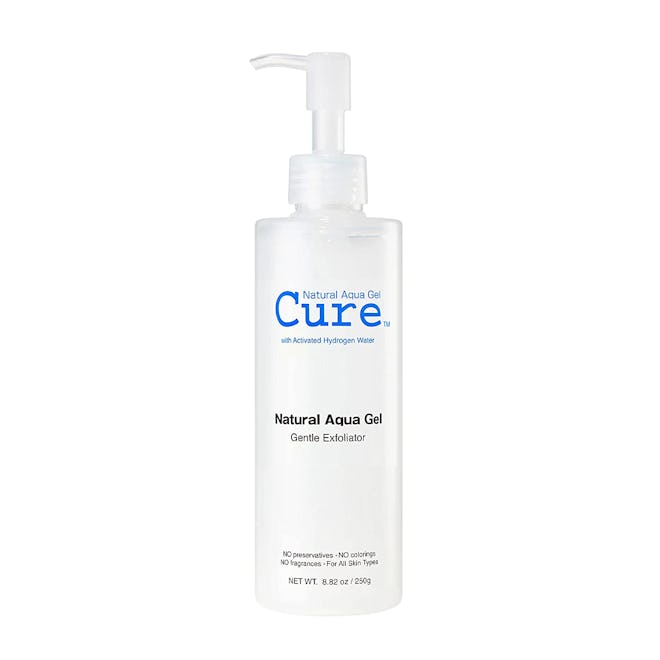 Cure Aqua Gel Cleanser is the best product for removing sebaceous filaments.