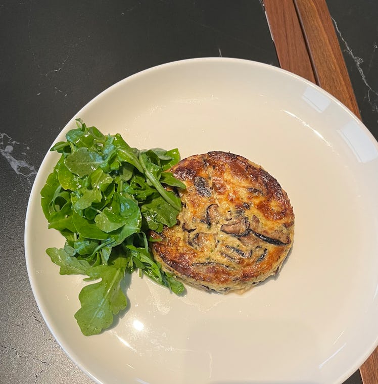 Check out this review of the Mushroom Frittata at the Starbucks Reserve in the Empire State Building...