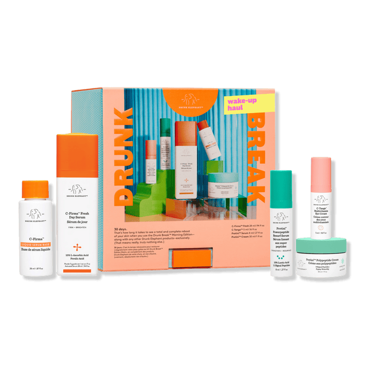 Drunk Elephant Drunk Break: Wake-Up Haul Day Kit