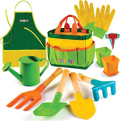 This Play22 Kids Gardening Tool Set is one of the best gifts for 4-year-olds.