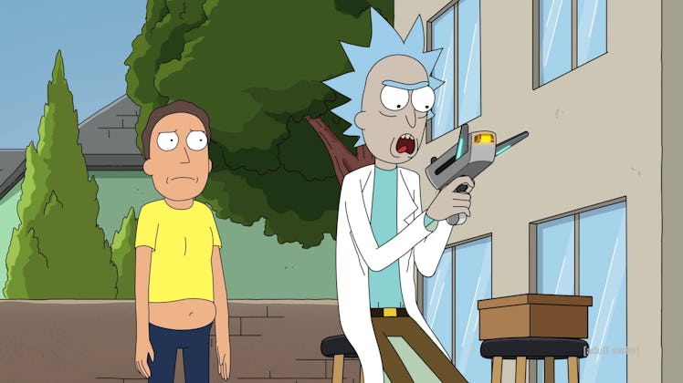 rick and morty season 6 jerry dressed like morty