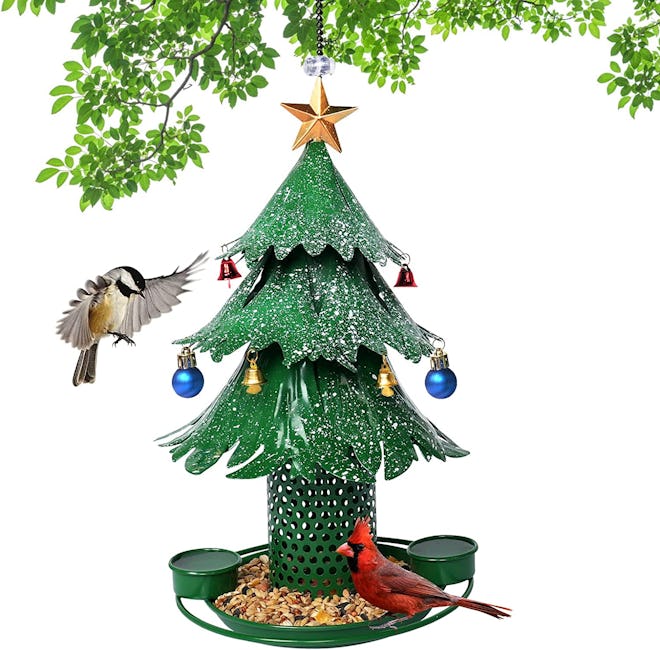 Christmas Tree Bird Feeder