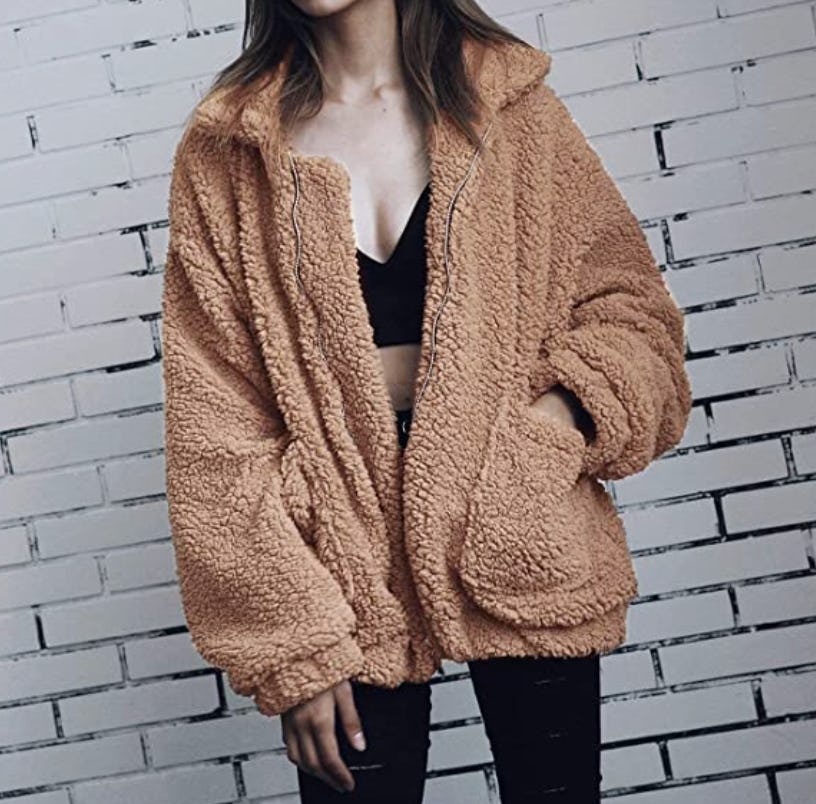 PRETTYGARDEN Sherling Jacket