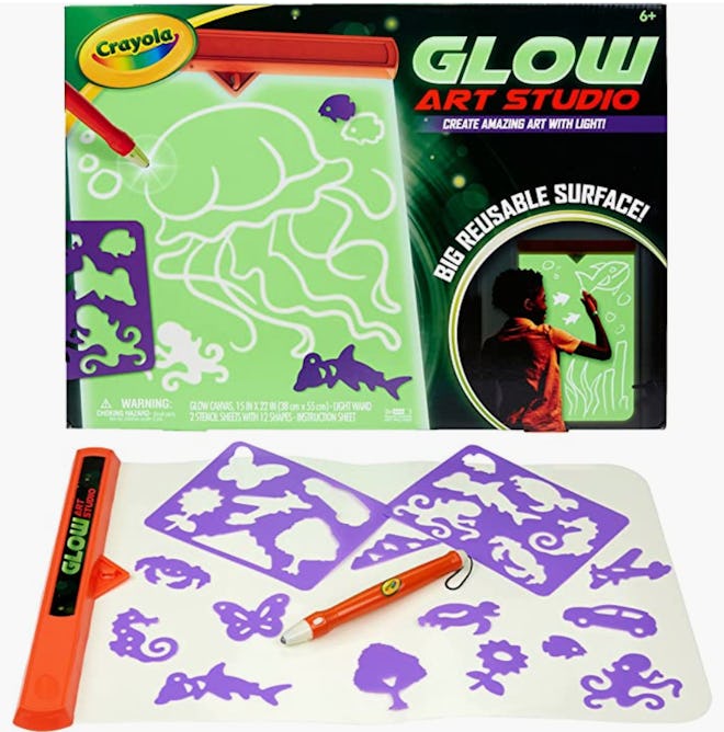 The Crayola Glow Art Studio is one of the best gifts for 4-year-olds.
