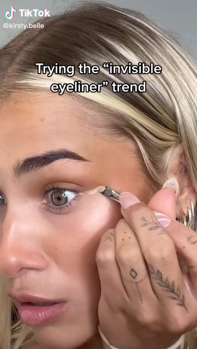 Invisible Eyeliner Is TikTok's New Soft Makeup Trend You Need To Know