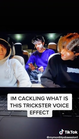 Here's how to get the Trickster voice effect on TikTok.