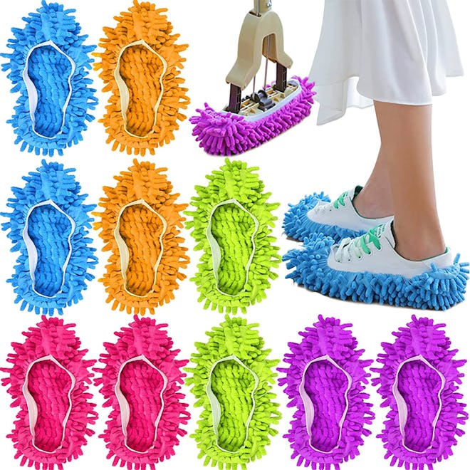 Milky House Microfiber Mop Slippers (10-Pack)