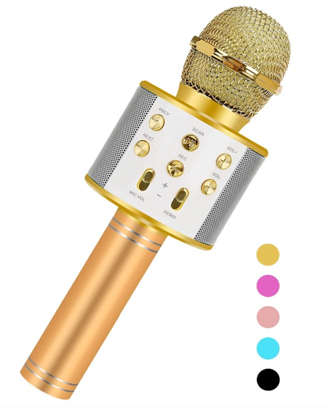 This Niskite Karaoke Microphone is one of the best gifts for 4-year-olds.