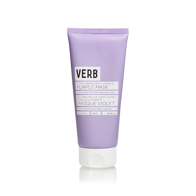 verb purple mask is the best mask toner for blondes with orange bleached hair 