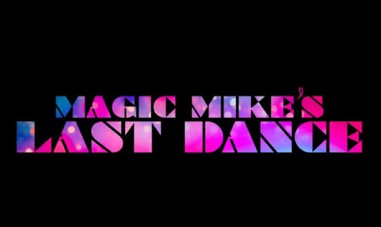 Magic Mike's Last Dance Logo