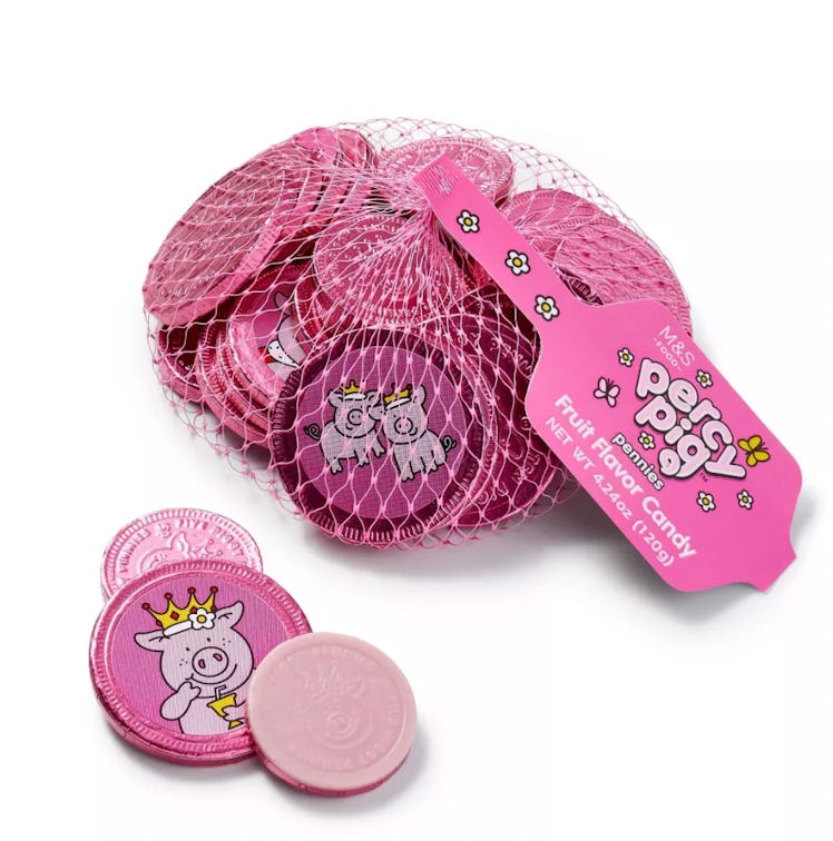 Target's Marks & Spencer holiday treats include Percy Pig fruit flavored pennies.