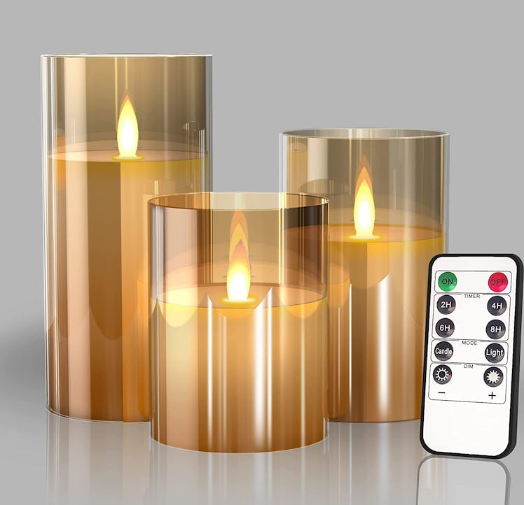 Tyawon Flameless LED Candles (Set of 3)