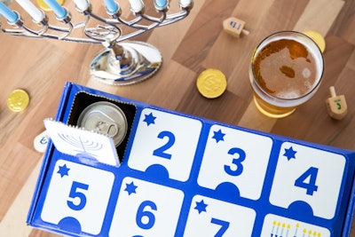 Hanukkah gift sets are an easy way to gift, and this one includes eight beers for brew lovers.
