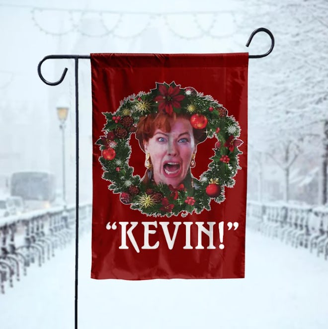 Kevin's Mom Garden Flag