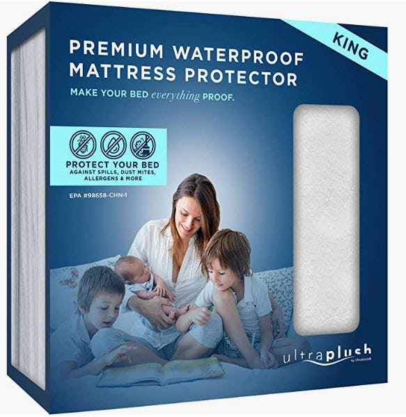 UltraPlush King Waterproof Mattress Protector
