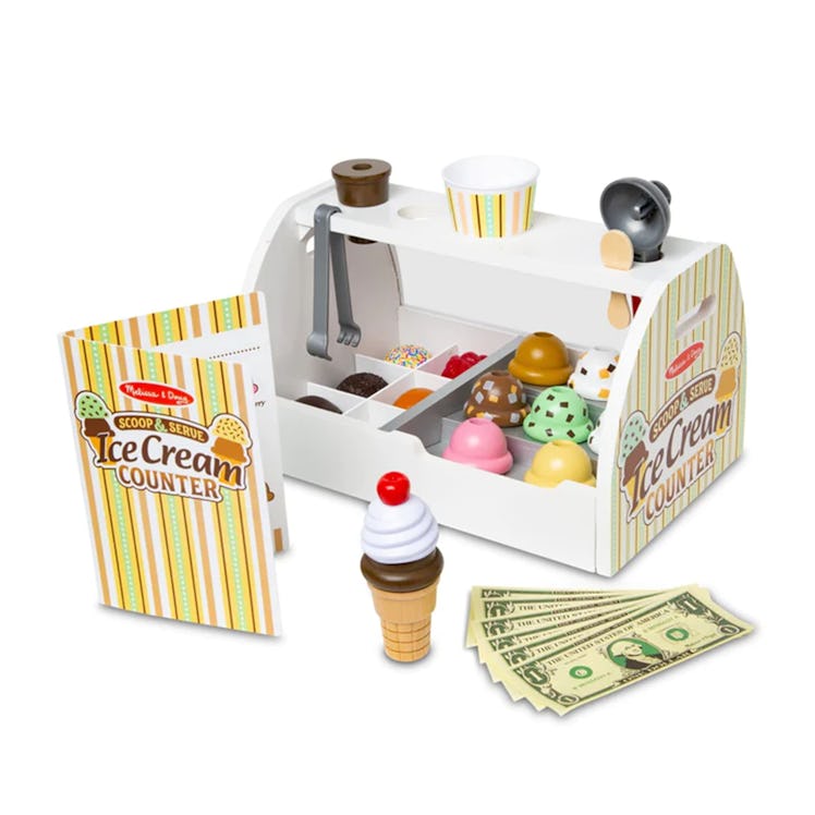 Serve & Scoop Ice Cream Counter 